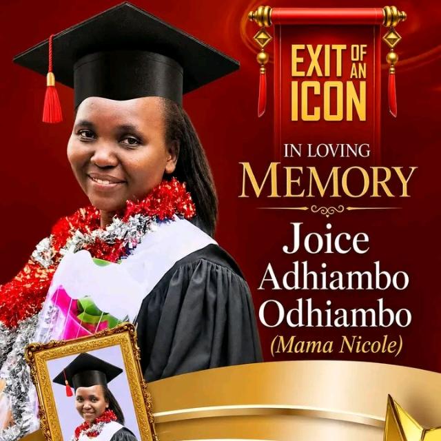 In Loving Memory of Joice Adhiambo Odhiambo