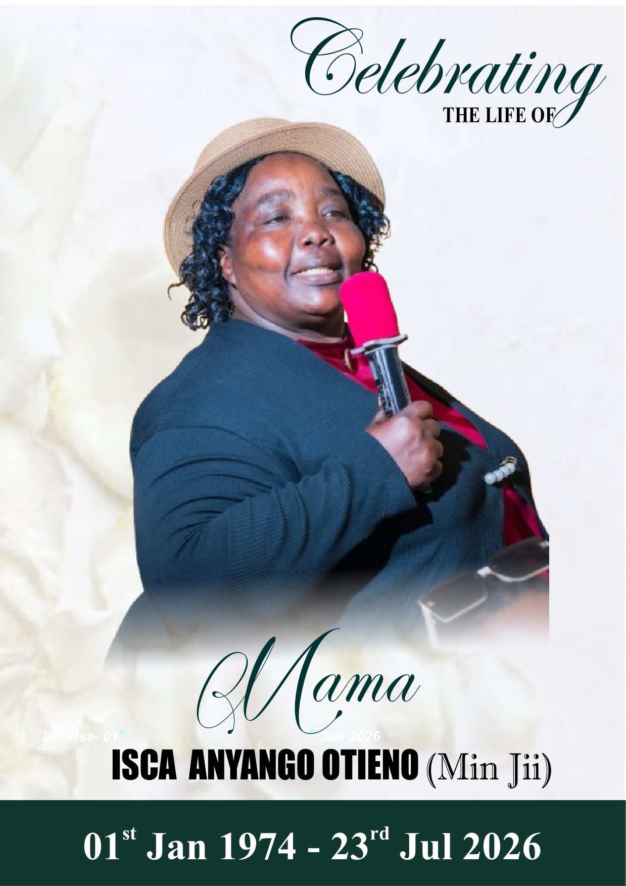 Celebrating The Life of Mama Isca Anyango Otieno (Min Jii)