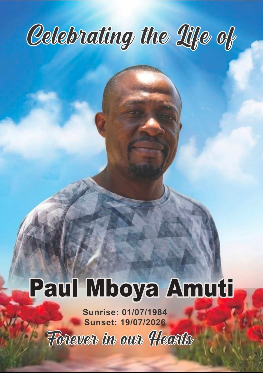 Celebrating The Life of Paul Mboya Amuti
