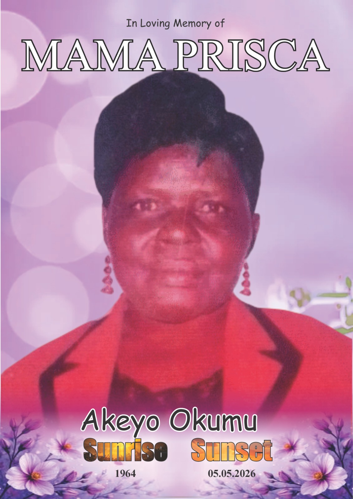 MAMA PRISCA AKEYO OKUMU