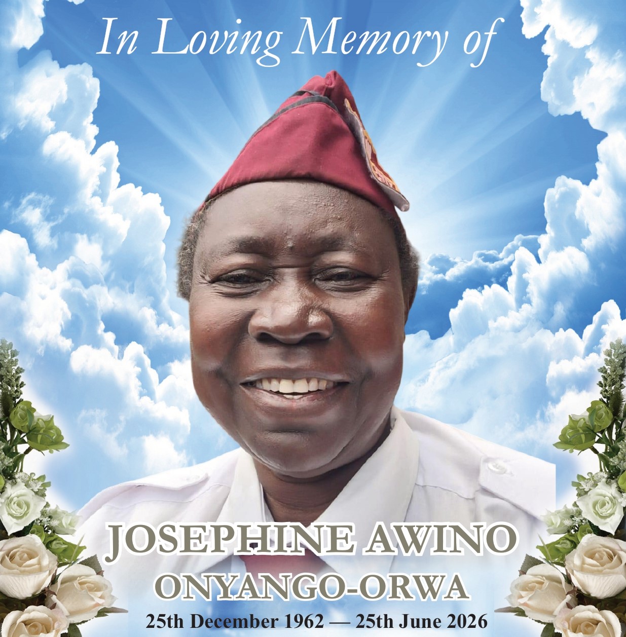 In Loving Memory of JOSEPHINE AWINO ONYANGO ORWA